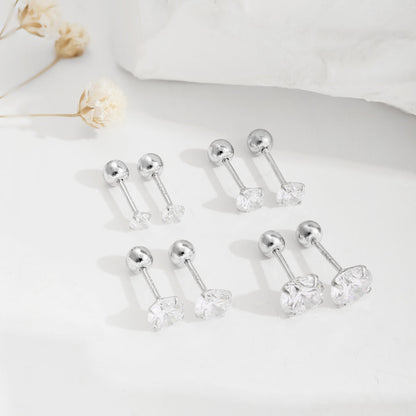 [Perla Lux]Unique U-Shaped Ear Bone Earrings