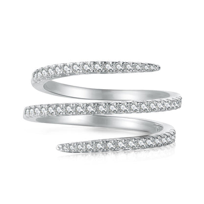 [Perla Lux]Unique Vibrant Entangle Daily Ring