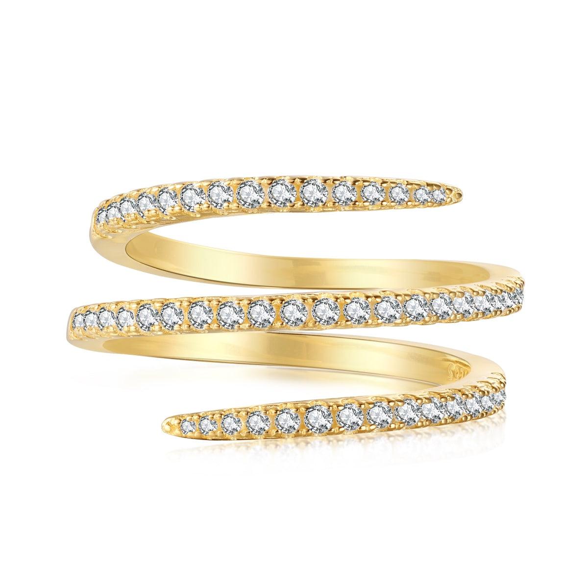 [Perla Lux]Unique Vibrant Entangle Daily Ring