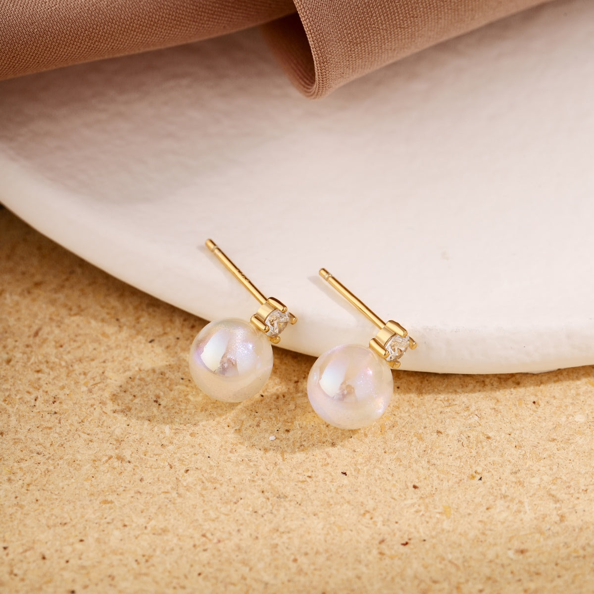 [Perla Lux]Symphony Mermaid Pearl Earrings