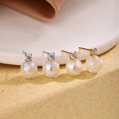 [Perla Lux]Symphony Mermaid Pearl Earrings