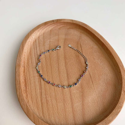 [Perla Lux]Colorful Bead Array Bracelet