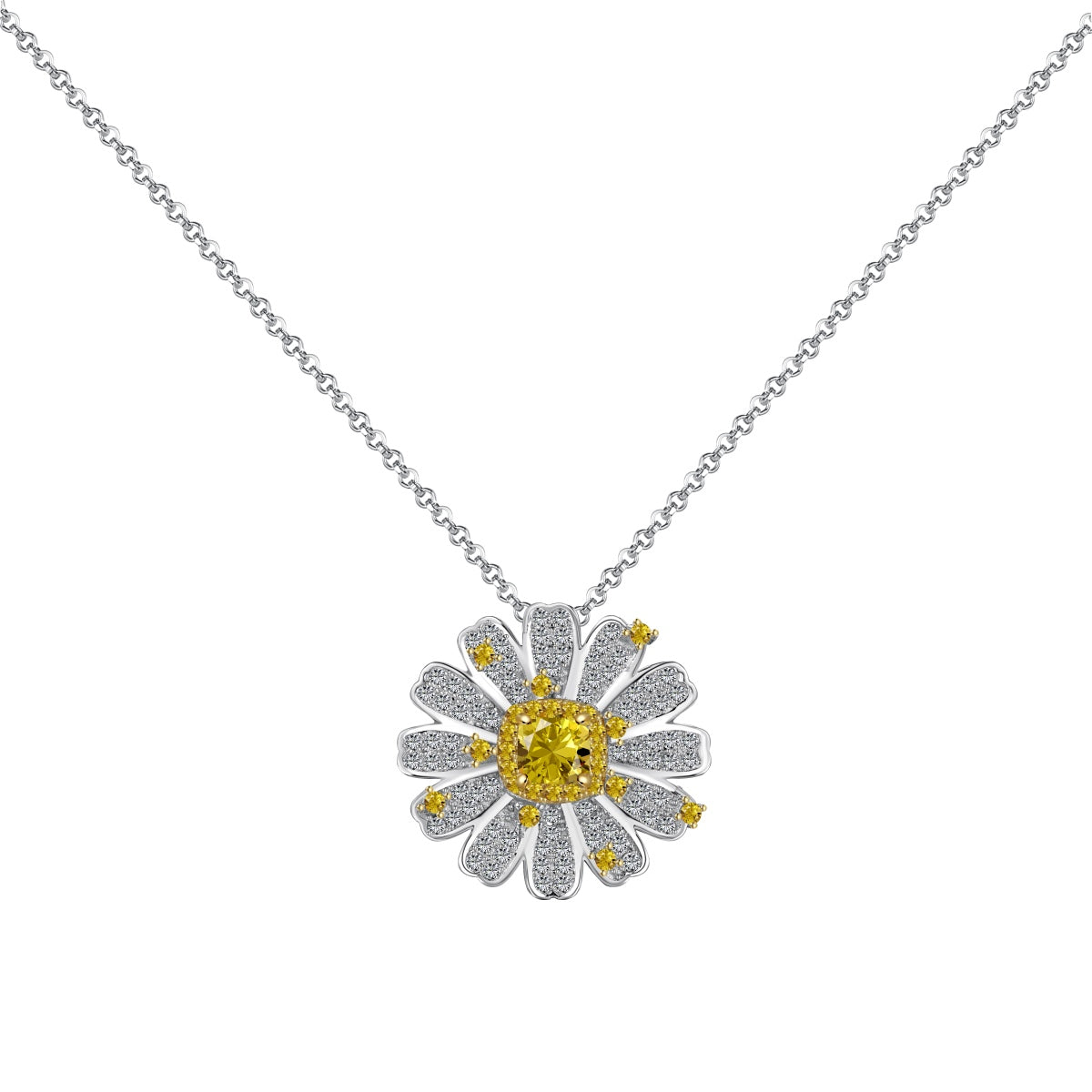 [Perla Lux]Exquisite Daisy Necklace