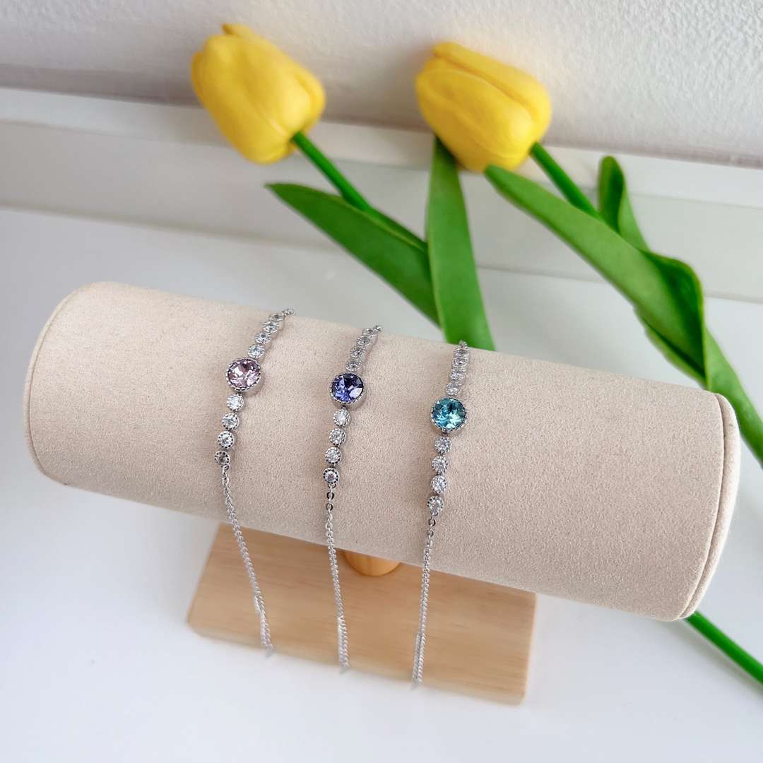 [Perla Lux]Luxurious Heart Of The Ocean Bracelet