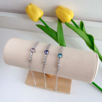 [Perla Lux]Luxurious Heart Of The Ocean Bracelet