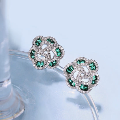 [Perla Lux]Exquisite Flower Shape Daily Earrings