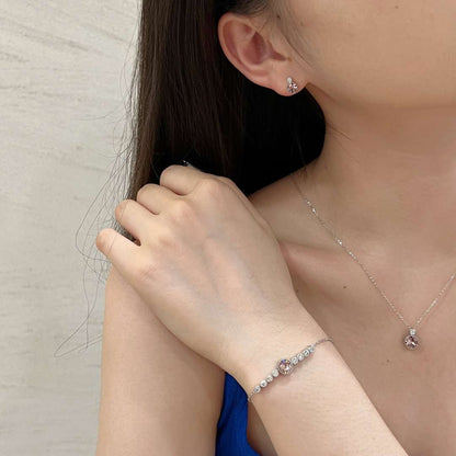 [Perla Lux]Luxurious Heart Of The Ocean Bracelet