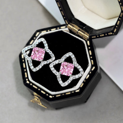 [Perla Lux]Elegant Star Shape Princess Cut Daily Earrings