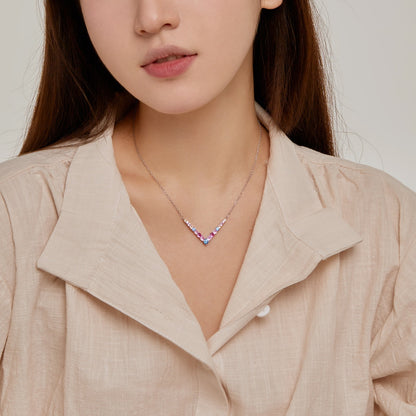 [Perla Lux]Ornate Round Cut Necklace
