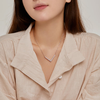[Perla Lux]Ornate Round Cut Necklace