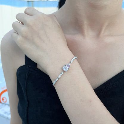 [Perla Lux]Dazzling Unique Multi Shape Lover Bracelet