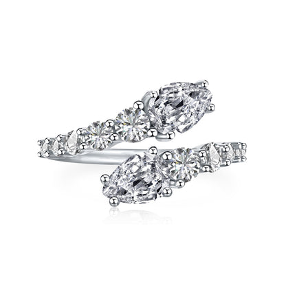 [Perla Lux]Delicate Lively Snake Shape Daily Ring