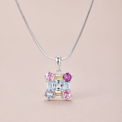 [Perla Lux]Gorgeous Multi Colorful Necklace