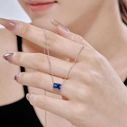 [Perla Lux]Luxurious Square Shape Colorful Necalack
