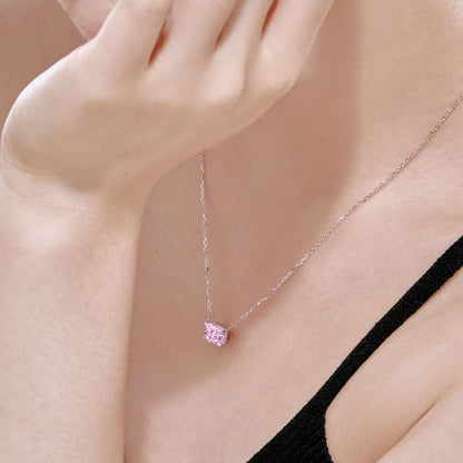 [Perla Lux]Luxurious Square Shape Colorful Necalack