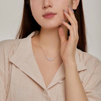 [Perla Lux]Dainty Colorful Heart Necklace