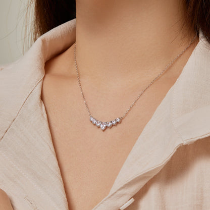 [Perla Lux]Dainty Colorful Heart Necklace