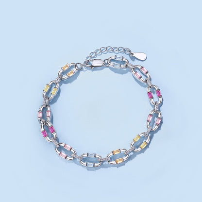 [Perla Lux]Dazzling Colorful Daily Bracelet