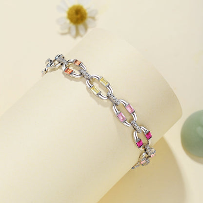 [Perla Lux]Dazzling Colorful Daily Bracelet