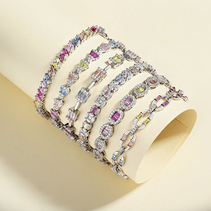 [Perla Lux]Dazzling Colorful Daily Bracelet