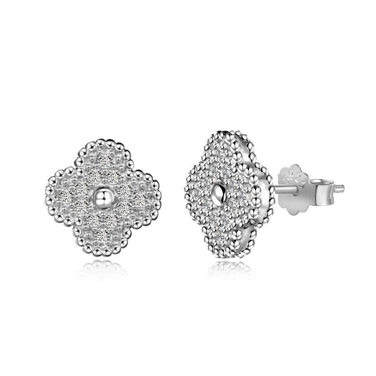 [Perla Lux]Four Leaf Clover Fashion Earrings