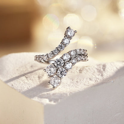 [Perla Lux]Unique Vivid Snake Shape Daily Ring
