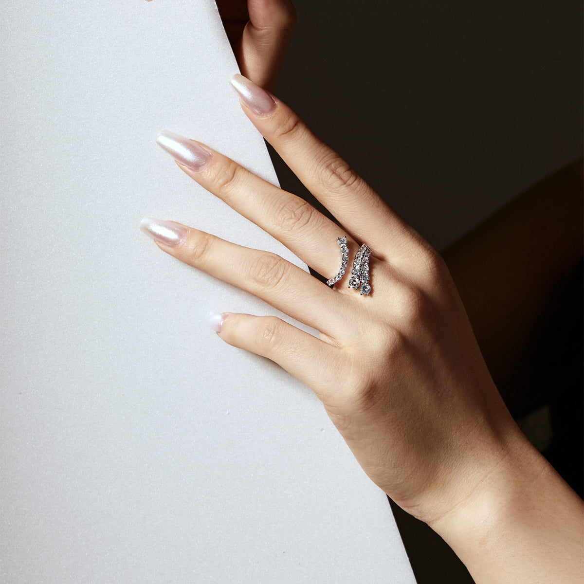 [Perla Lux]Unique Vivid Snake Shape Daily Ring