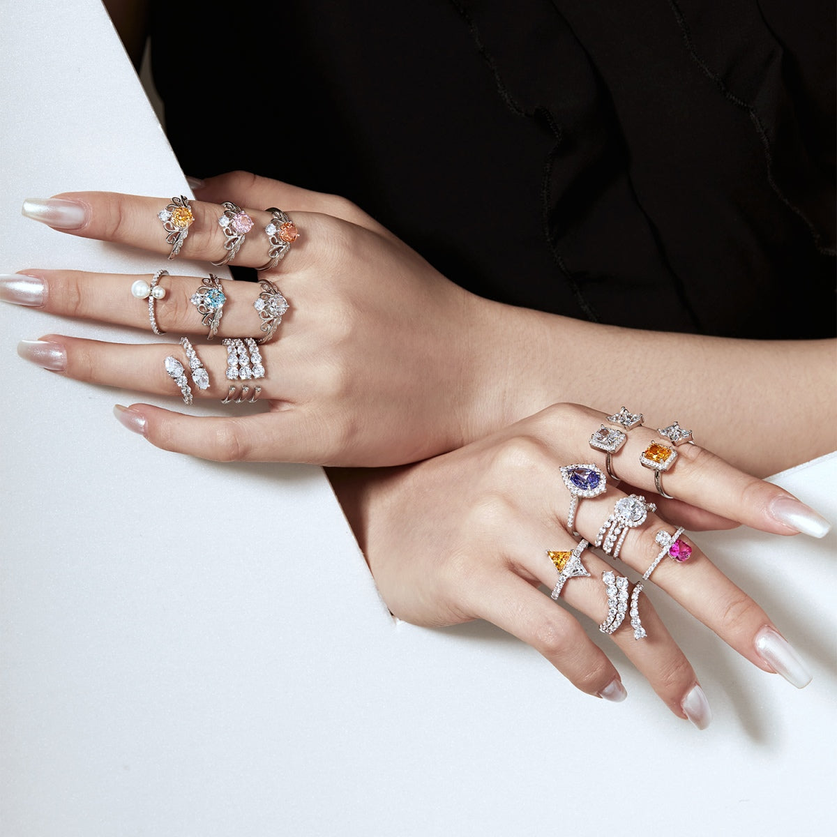 [Perla Lux]Unique Vivid Snake Shape Daily Ring