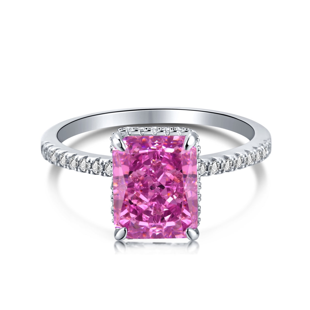 [Perla Lux]4.0 Carat Luxurious Engagement Ring