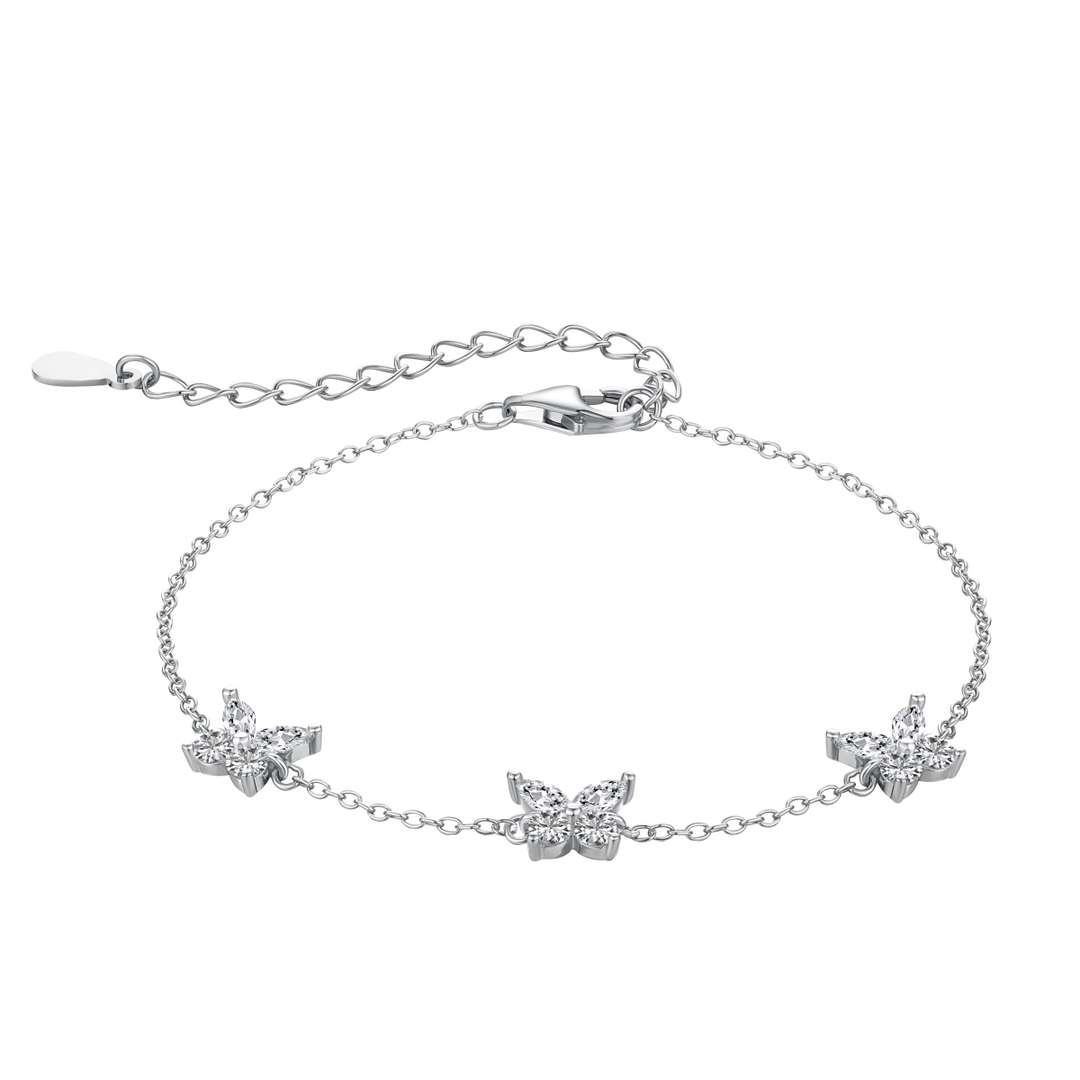[Perla Lux]Radiant Butterfly Shape Necklace
