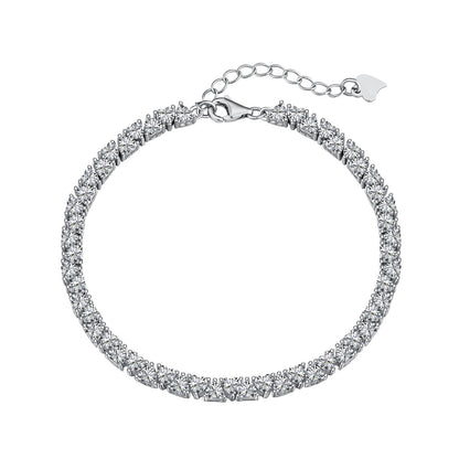 [Perla Lux]Dazzling Romantic Heart Shape Lover Bracelet