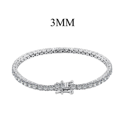 [Perla Lux]Radiant Colorful Round Cut Party Bracelet
