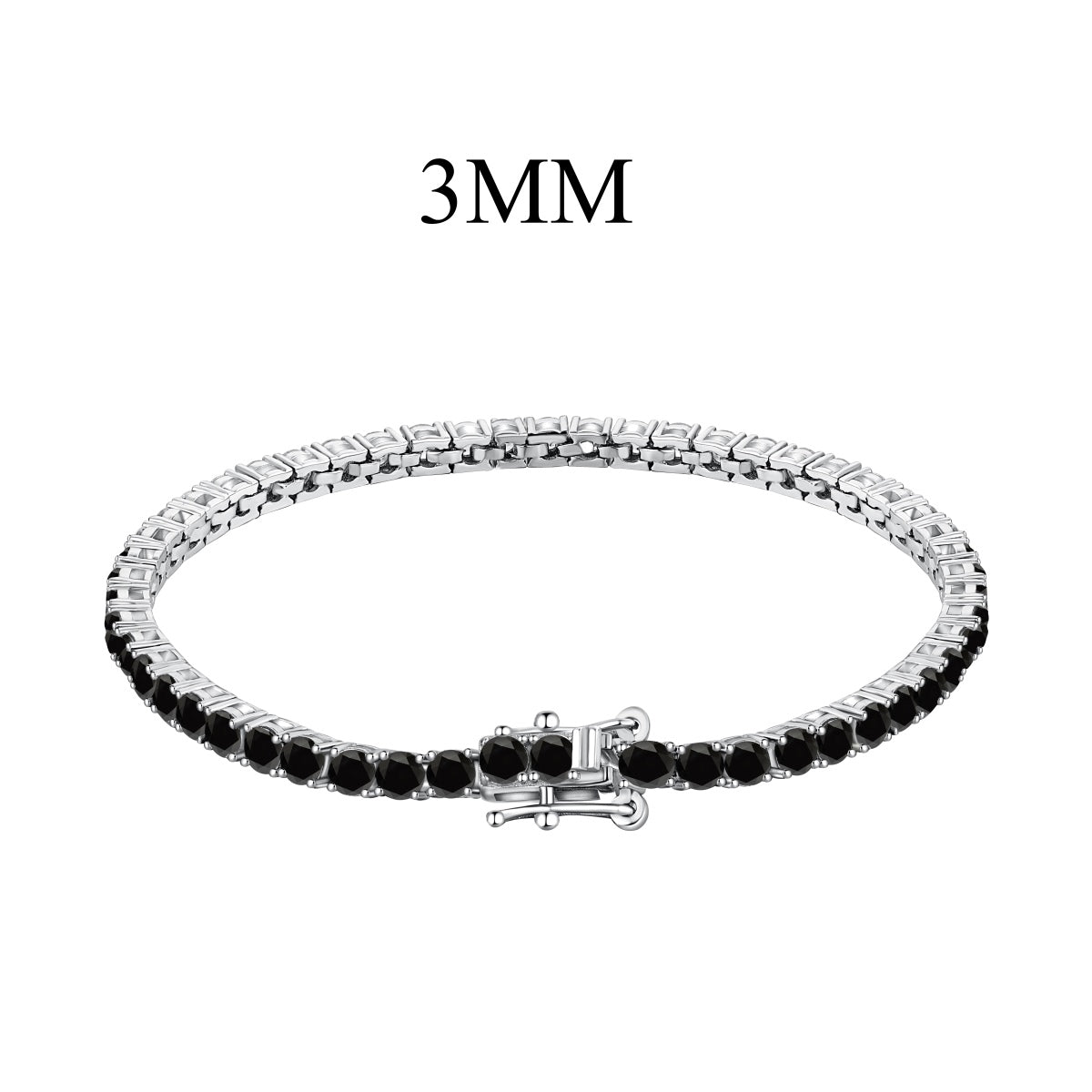[Perla Lux]Radiant Colorful Round Cut Party Bracelet