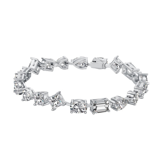 [Perla Lux]Unique Exquisite Multi Cut Daily Bracelet