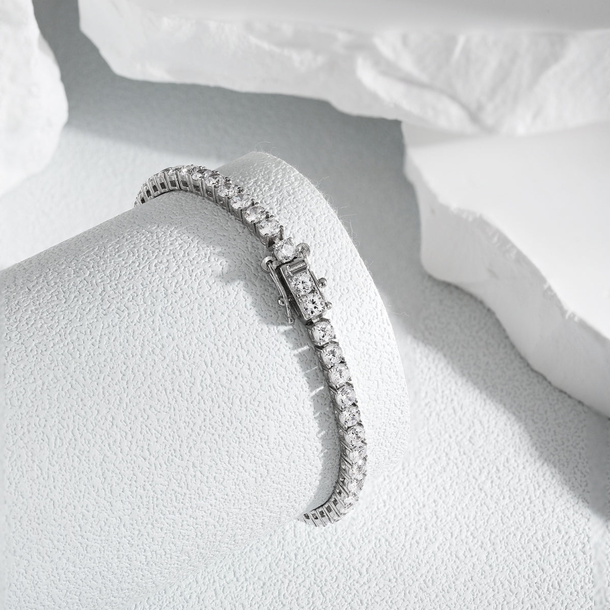 [Perla Lux]Radiant Colorful Round Cut Party Bracelet