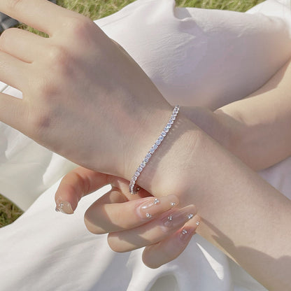 [Perla Lux]Radiant Colorful Round Cut Party Bracelet