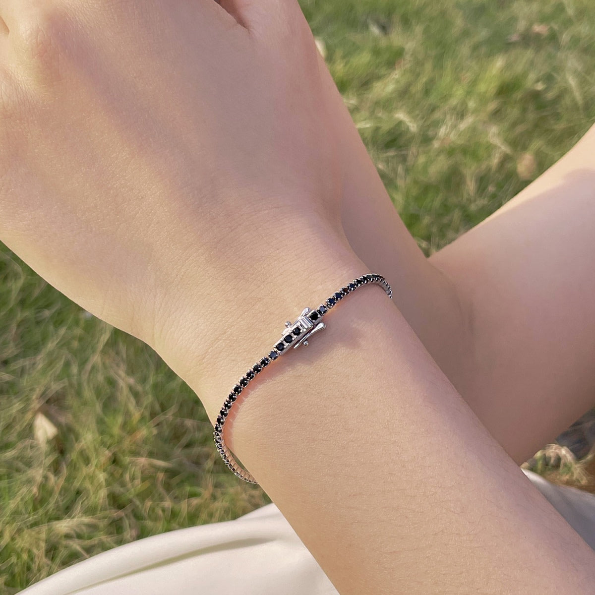 [Perla Lux]Radiant Colorful Round Cut Party Bracelet