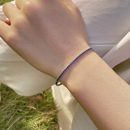 [Perla Lux]Radiant Colorful Round Cut Party Bracelet