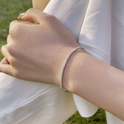 [Perla Lux]Radiant Colorful Round Cut Party Bracelet
