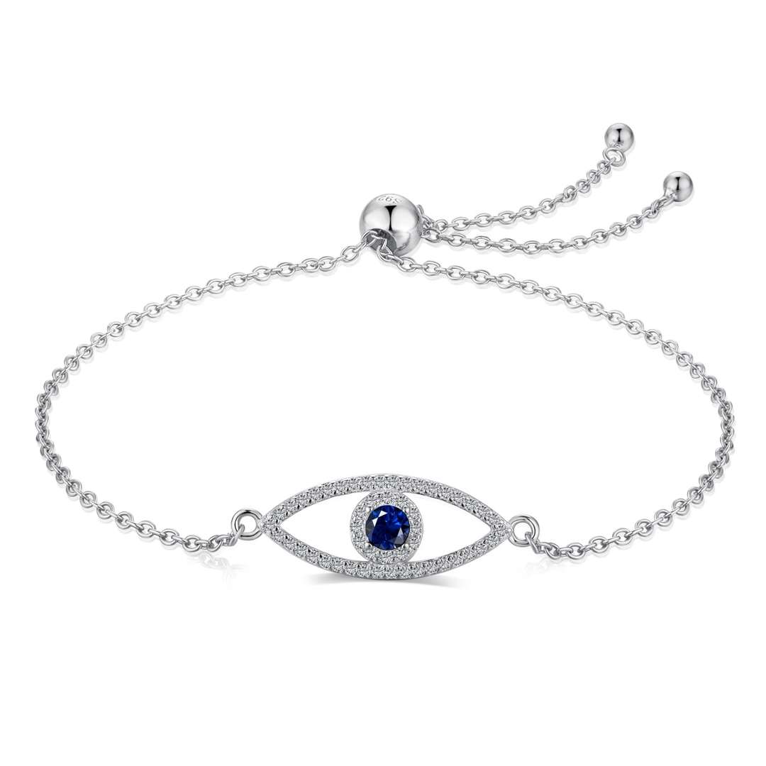 [Perla Lux]Devil's Eye Hollow Design Bracelet