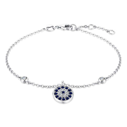[Perla Lux]Devil's Eye Round Shape Bracelet