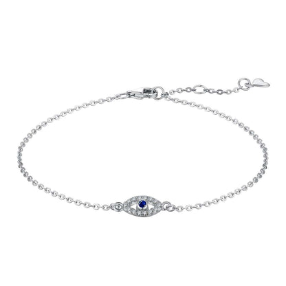 [Perla Lux]Evil Eye Shape Necklace