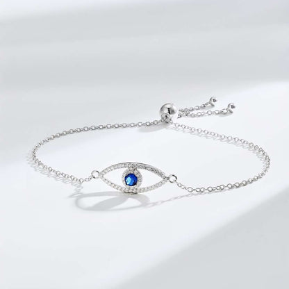 [Perla Lux]Devil's Eye Hollow Design Bracelet