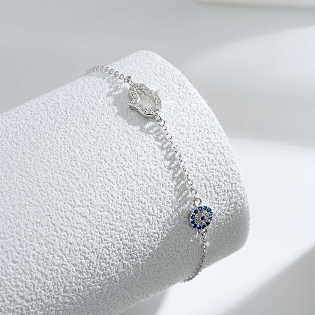 [Perla Lux]Gost Shape & Round Shape Necklace