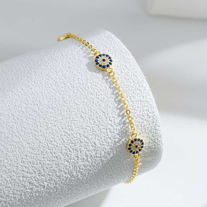 [Perla Lux]Delicate Round Shape Pendent Necklace