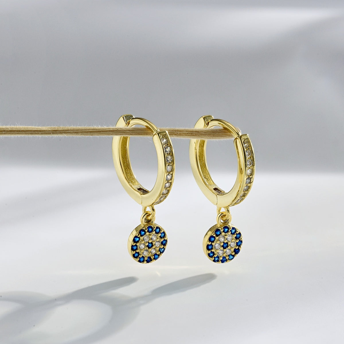 [Perla Lux]Unique Devil Eye Earrings