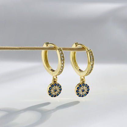 [Perla Lux]Unique Devil Eye Earrings