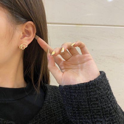 [Perla Lux]Exquisite Butterfly Shape Earrings