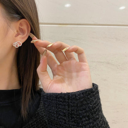 [Perla Lux]Exquisite Butterfly Shape Earrings
