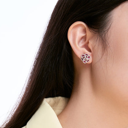 [Perla Lux]Exquisite Flower Shape Daily Earrings